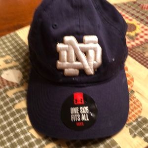 Notre Dame Under Armour Distressed Hat NWOT
